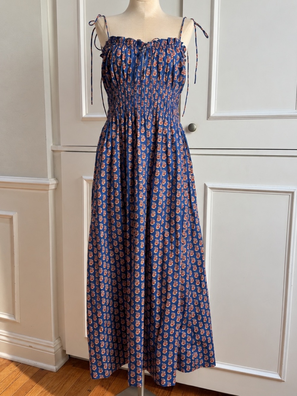 DÔEN Mazarine Sunrise Paisley Dress - Large